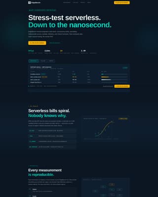 Serverless Computing Technology Advanced Professional Website Template