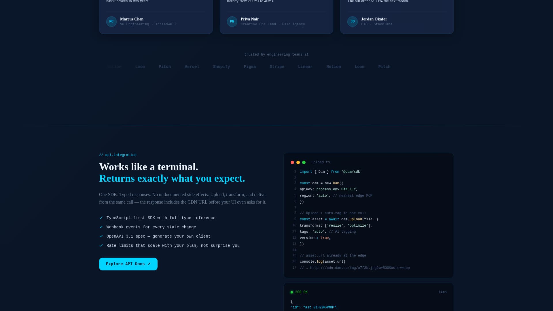 Serverless Enterprise Software Cost Calculator Website Template
