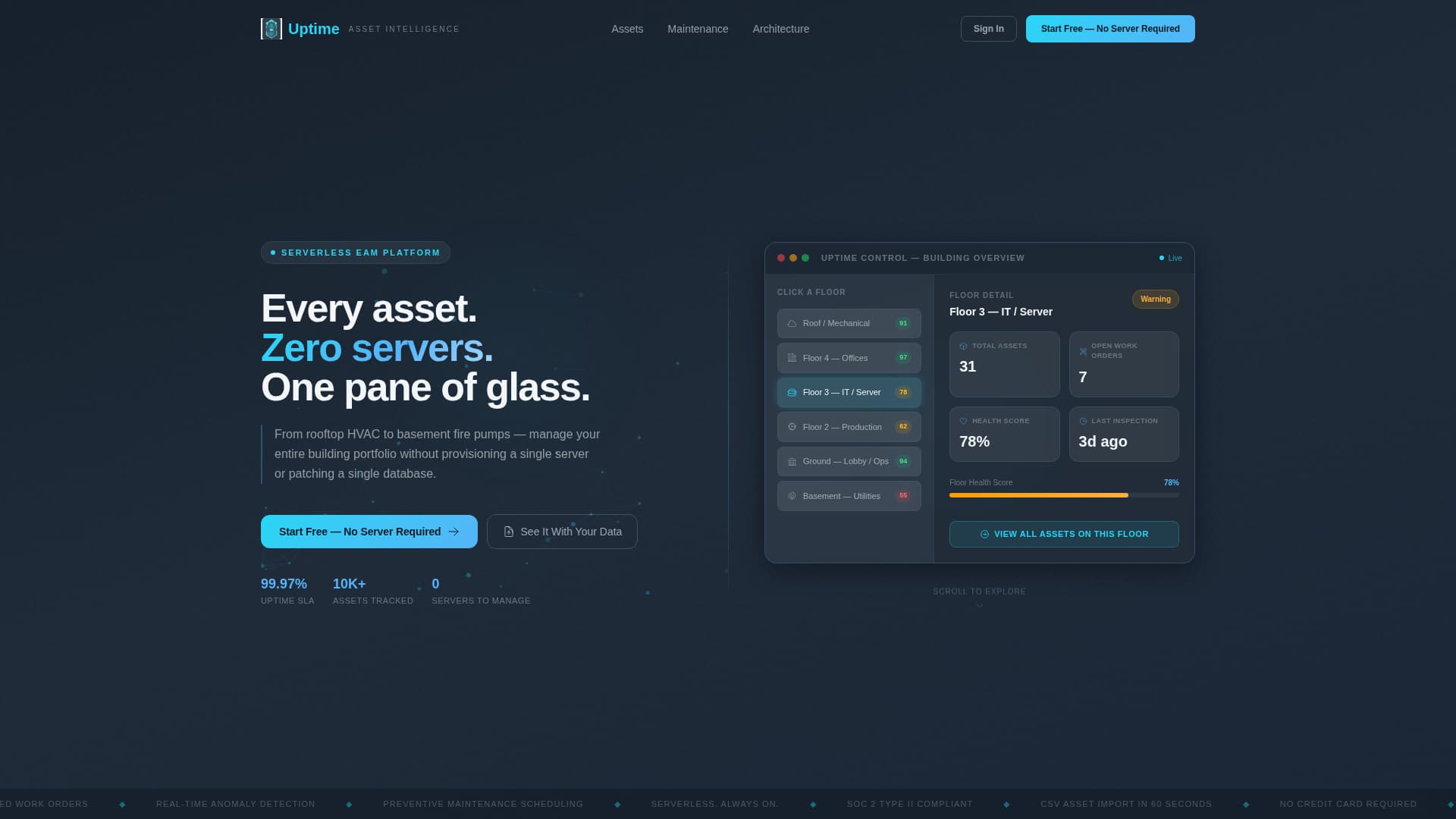 Serverless Enterprise Software Directory Website Template