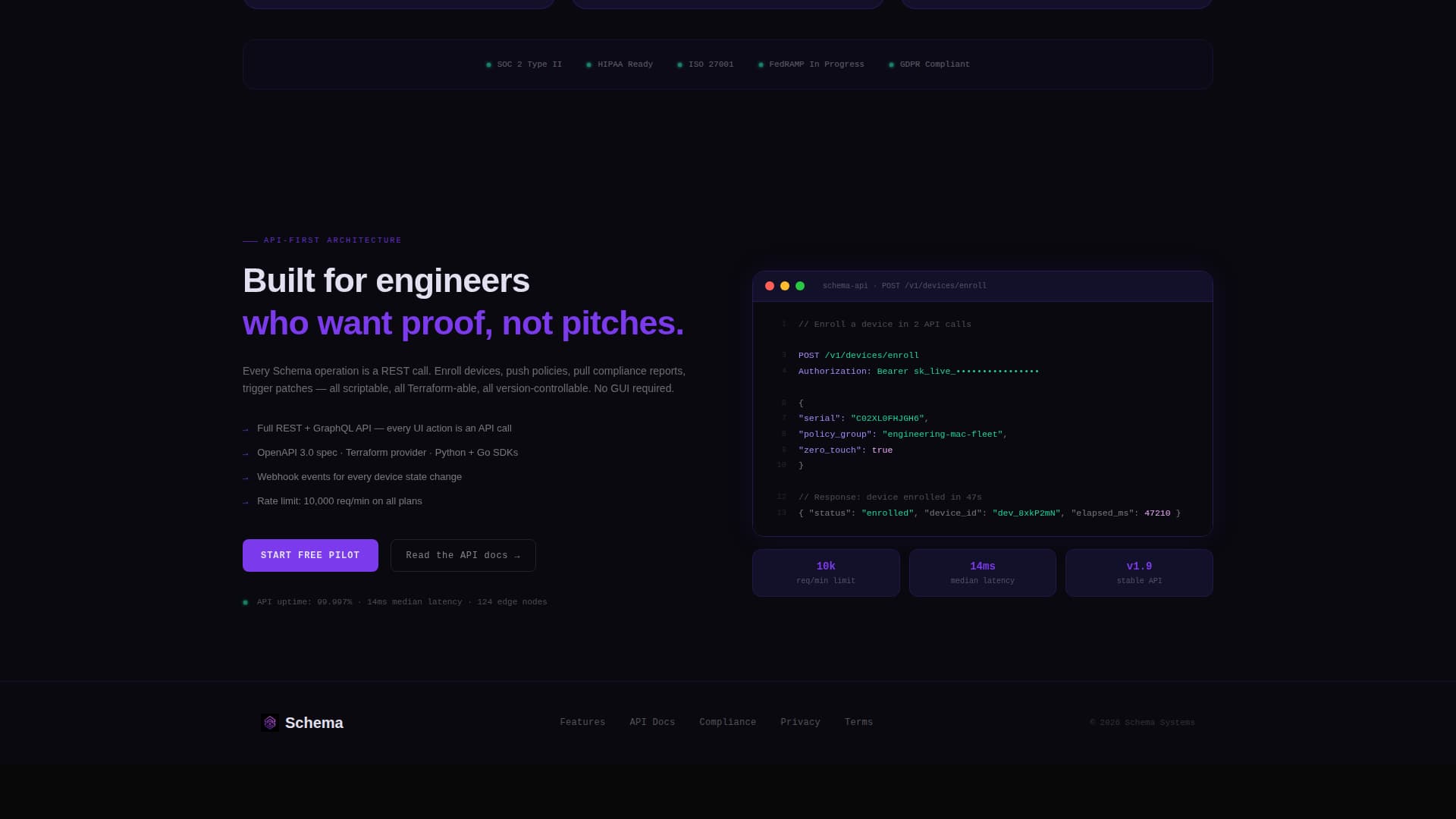 Serverless Enterprise Software Advanced Professional Website Template