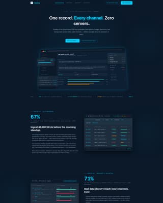 Serverless Enterprise Software Specialist Professional Website Template