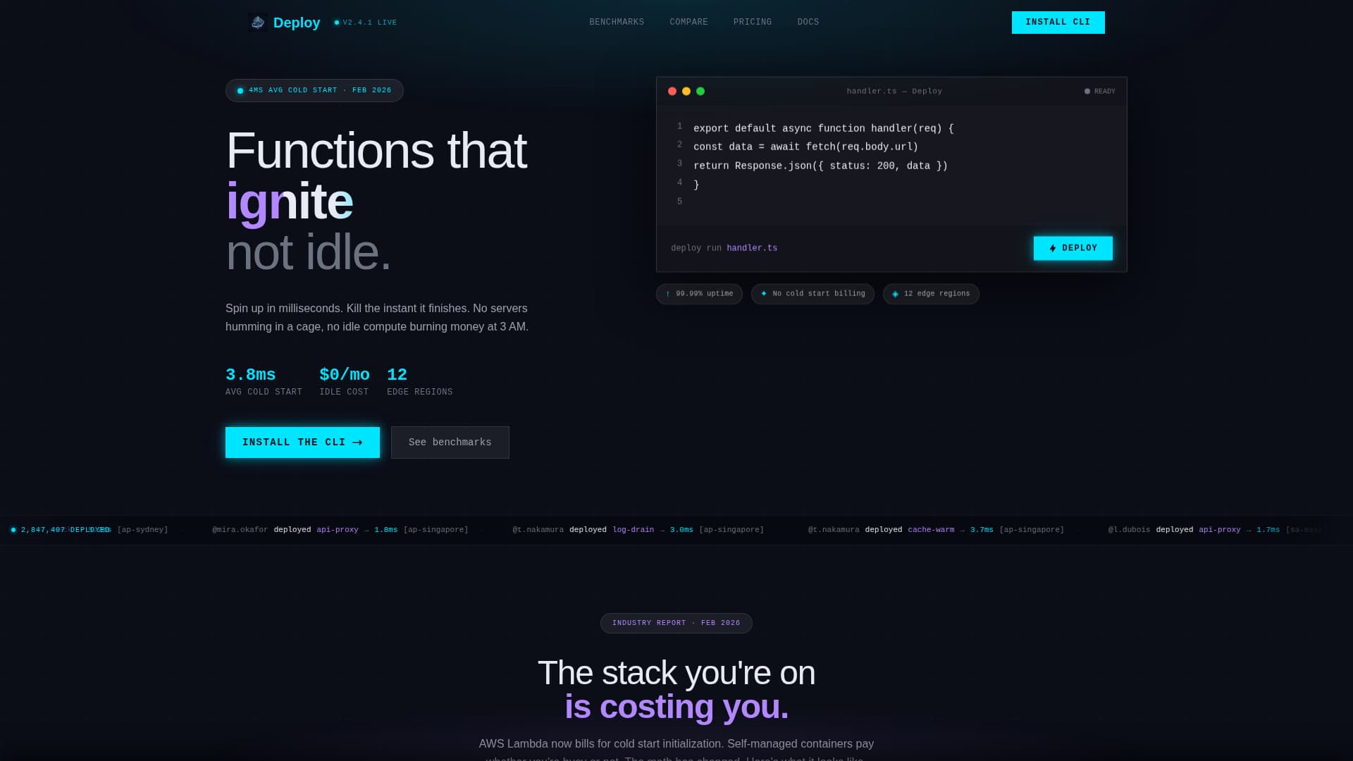 Cloud & DevOps Professional Website Template
