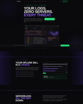 Serverless Enterprise Software Premium Professional Website Template