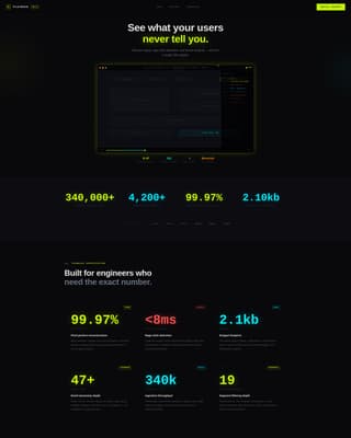 Micro-SaaS & Developer Tools Professional Website Template