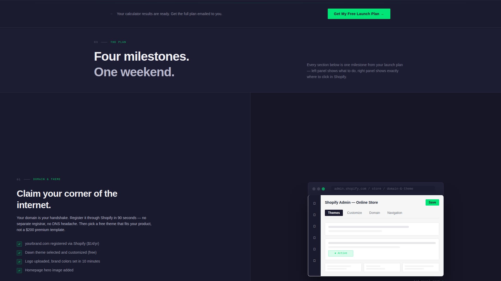 Launch - Dynamic Shopify Landing Page Template