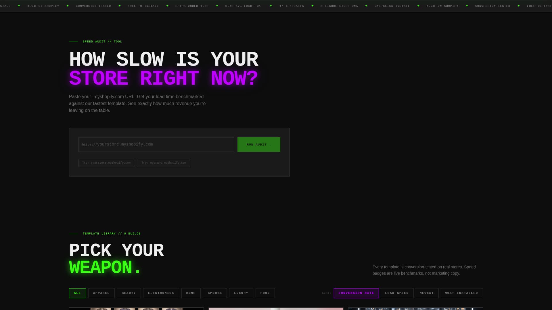 Storefront - Conversion Tested Shopify Landing Page Template