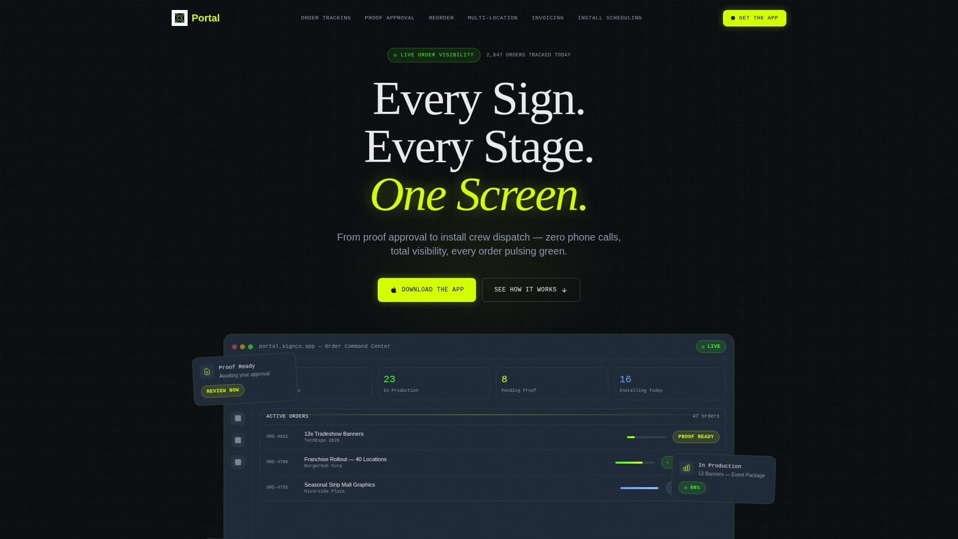 Sign & Banner Digital Presence Complete Professional Website Template