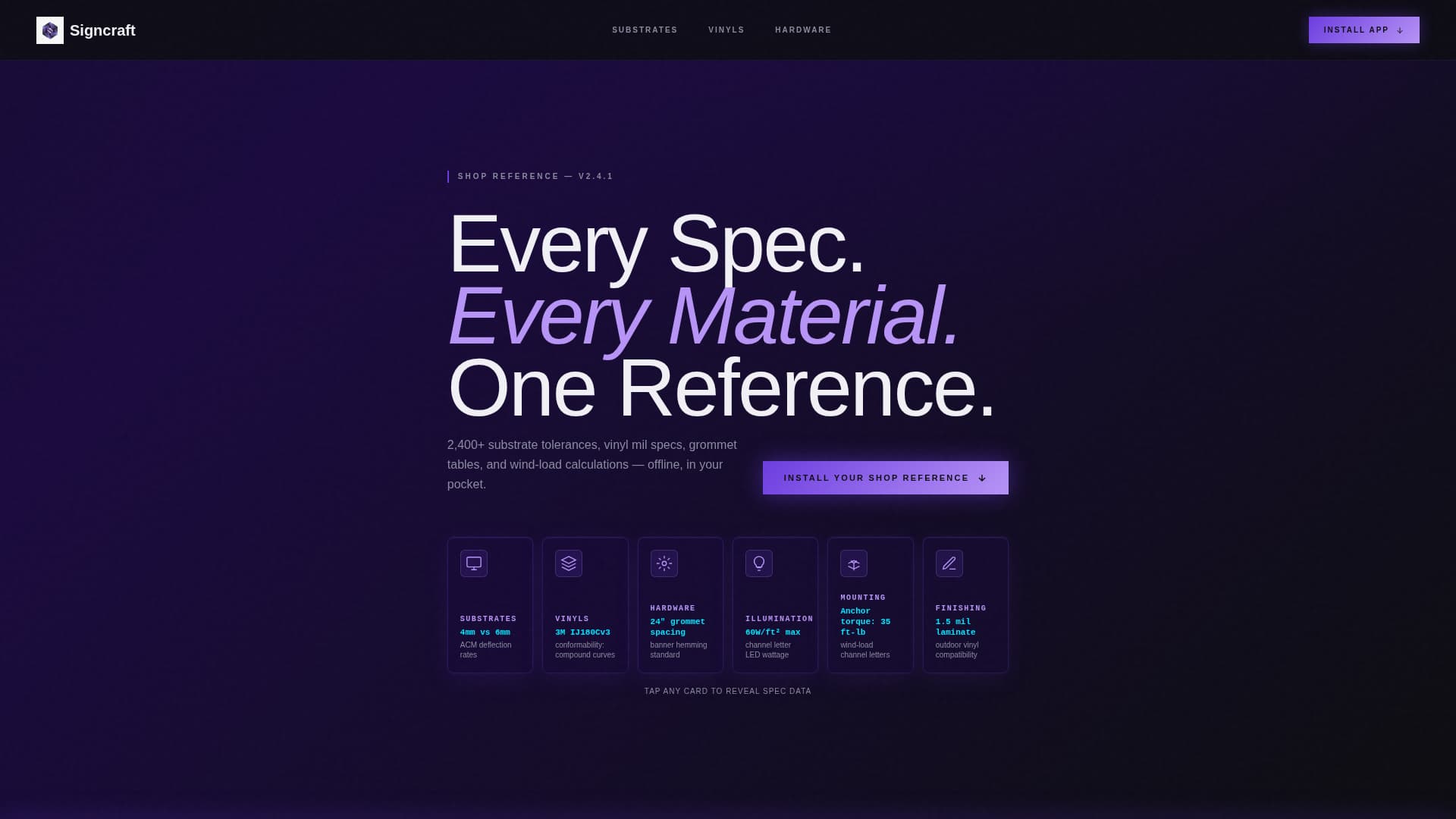 Sign & Banner Digital Presence Professional Website Template