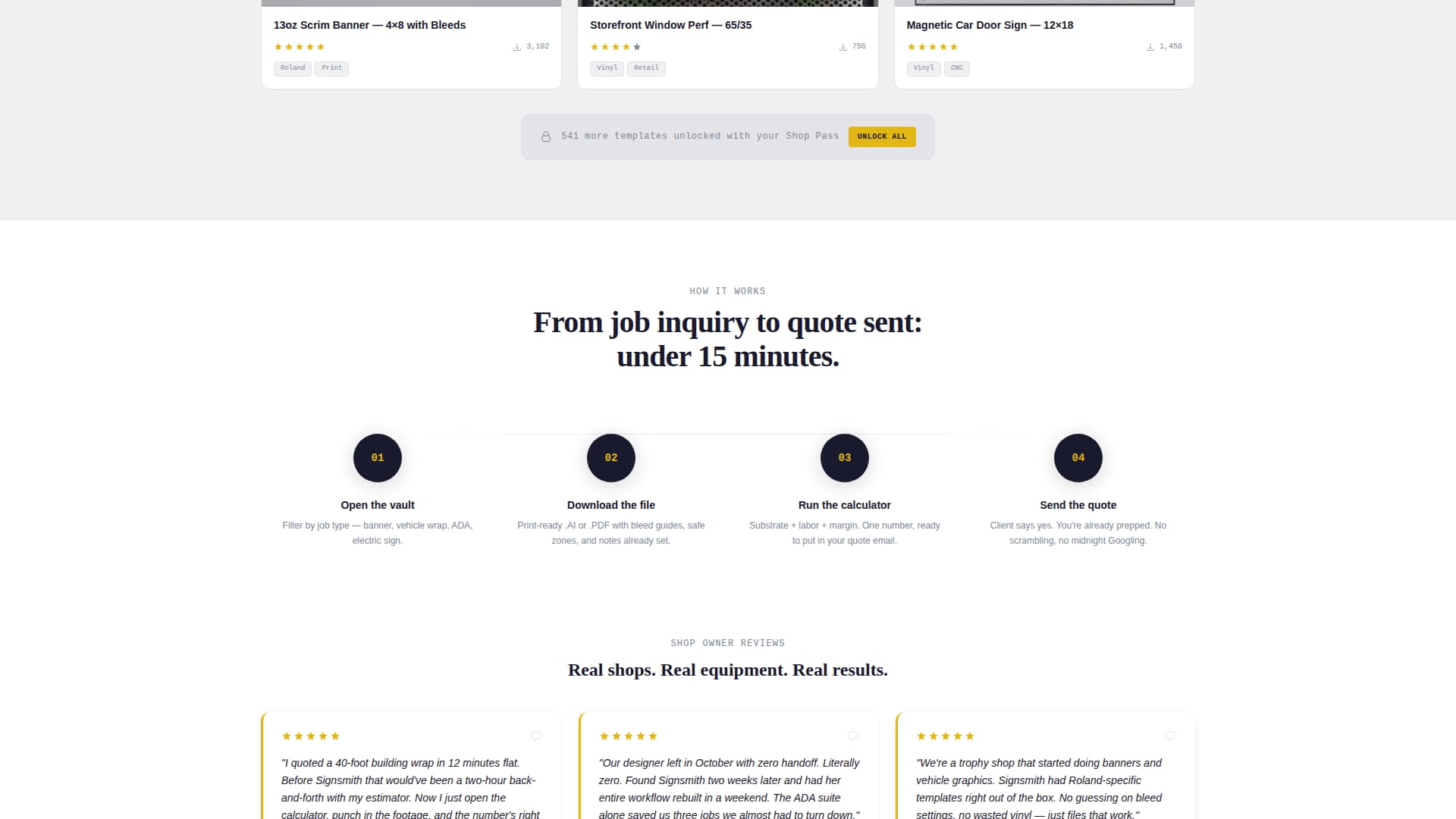 Sign & Banner Digital Presence Specialist Professional Website Template