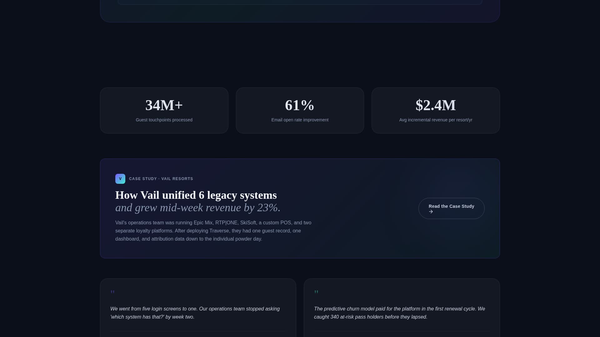 Voyage — Luxury Resort Landing Page Template