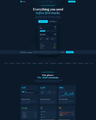 Consumer App & Platform Professional Website Template