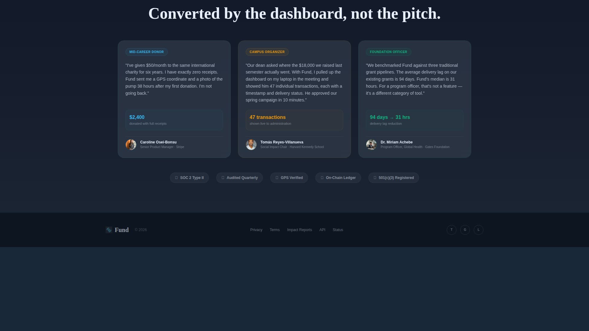 Crowdfunding Campaign Professional Website Template
