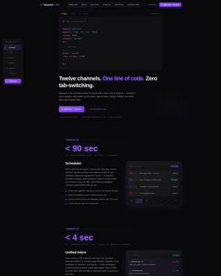 Software & SaaS Booking Website Template