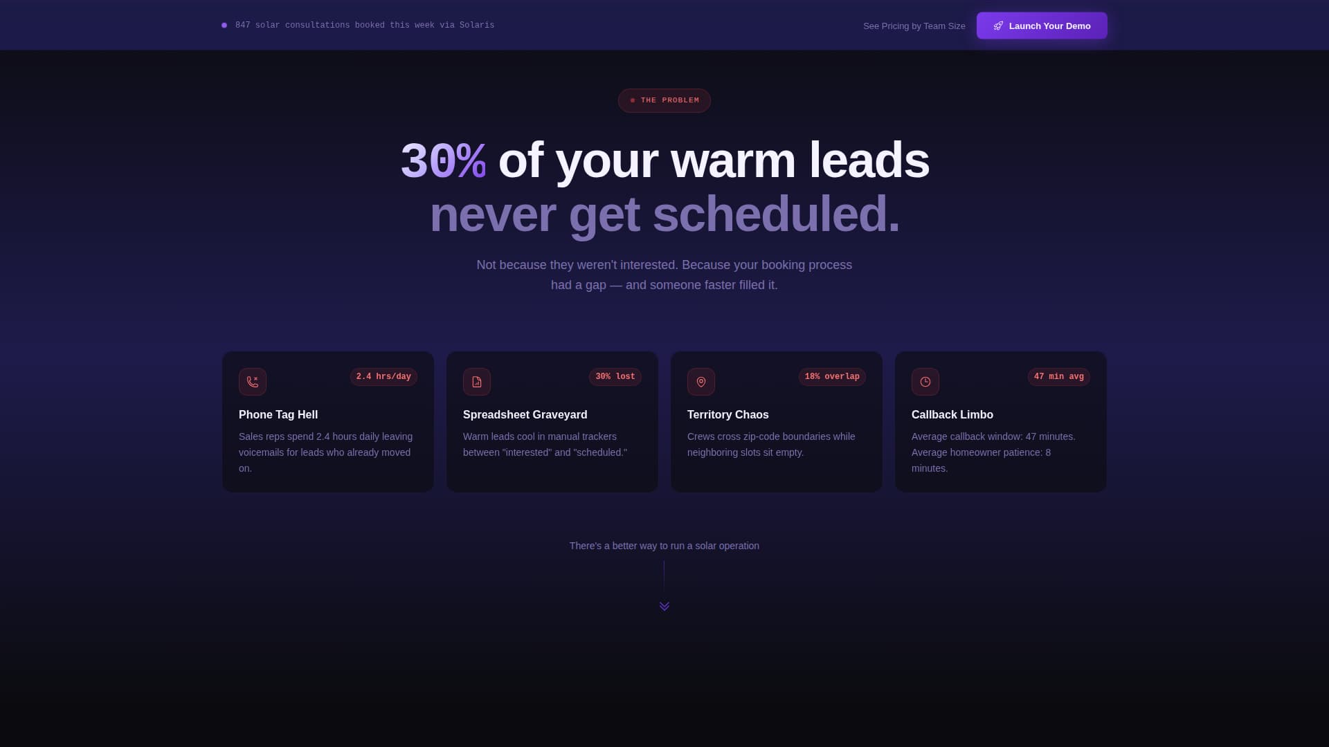 Solaris - High-Converting Solar Landing Page Template