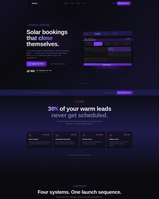 Solaris - High-Converting Solar Landing Page Template