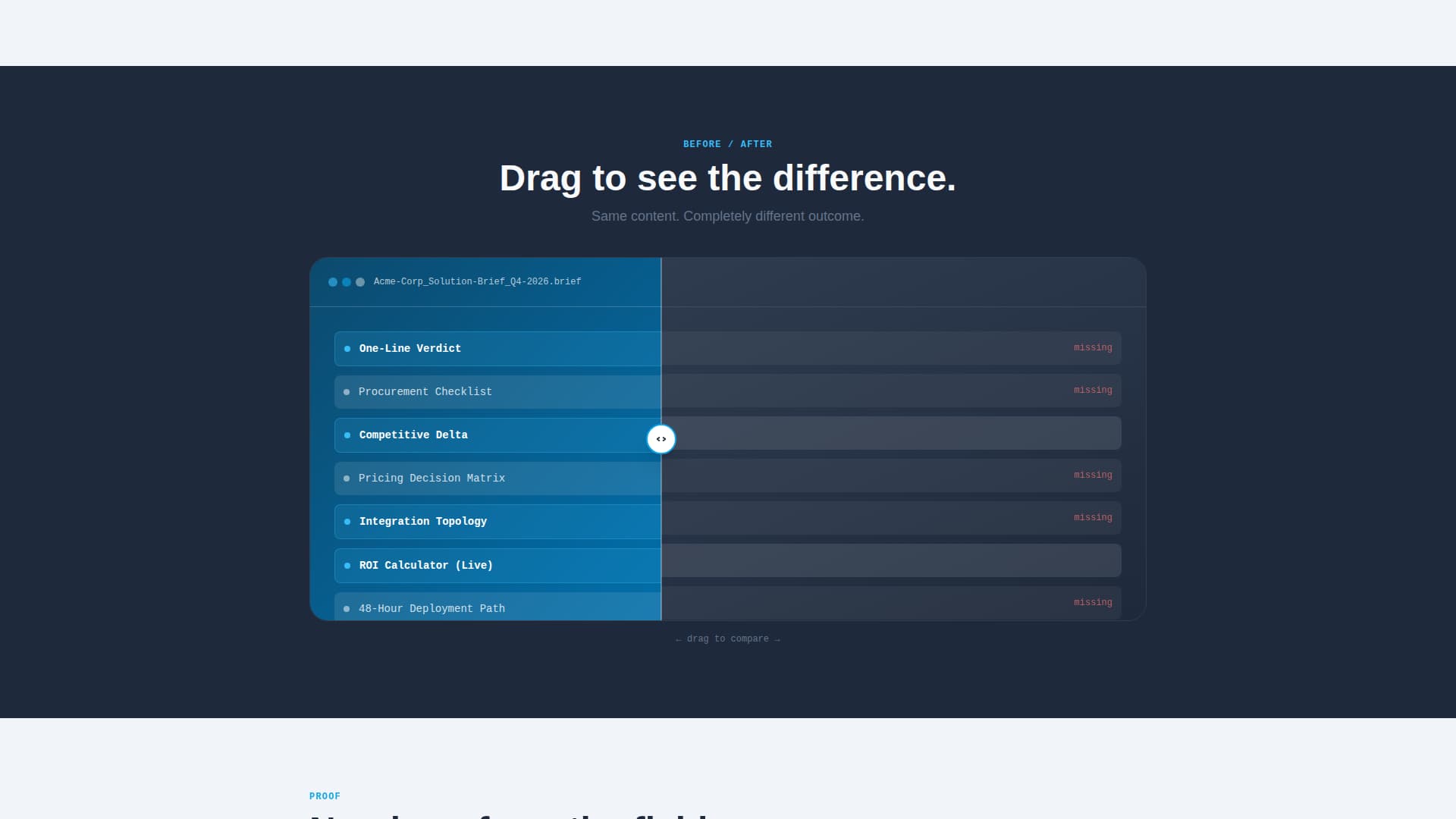 Brief - Powerful Solution Landing Page Template