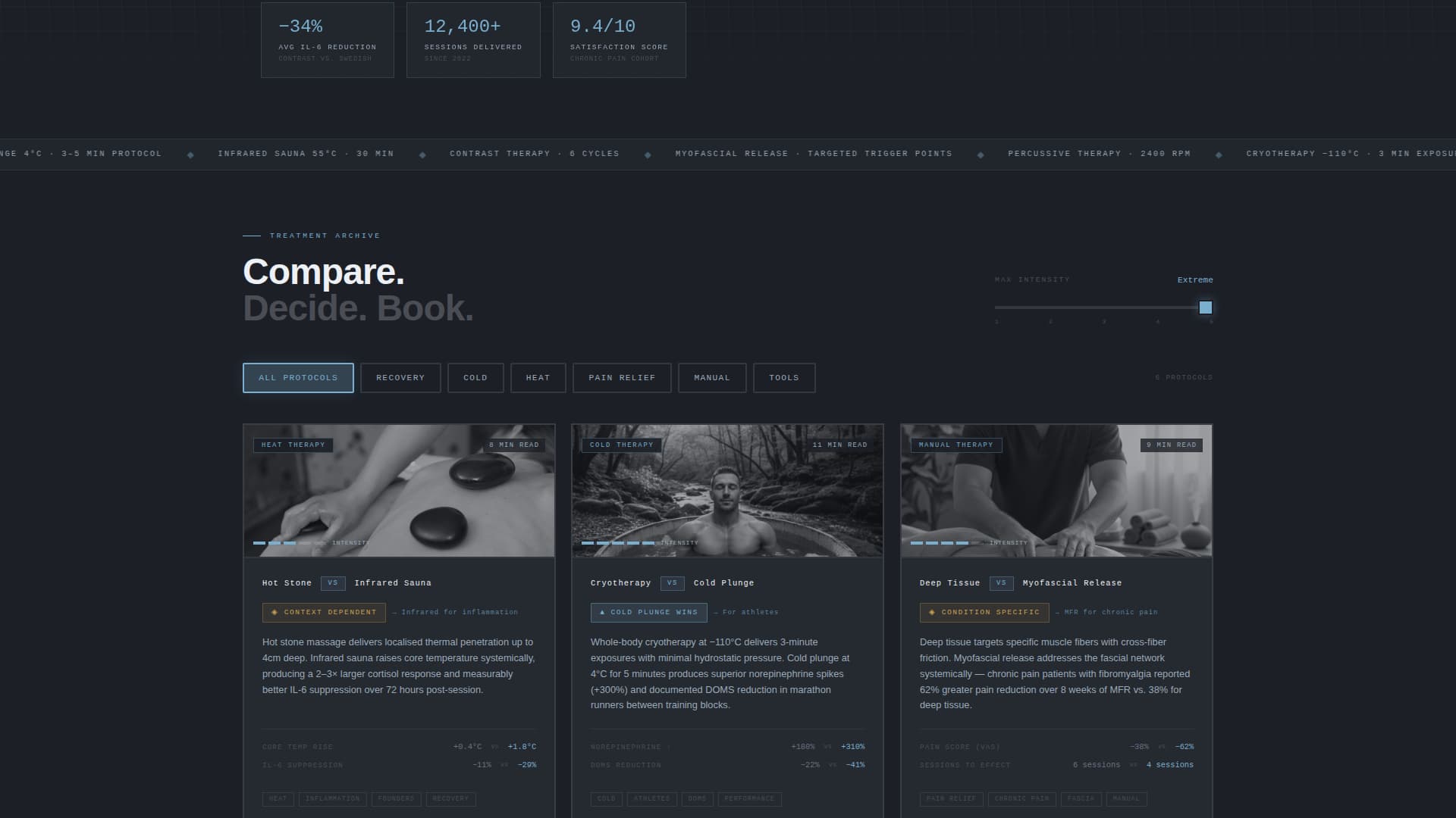 Spa & Wellness Center Booking Website Template