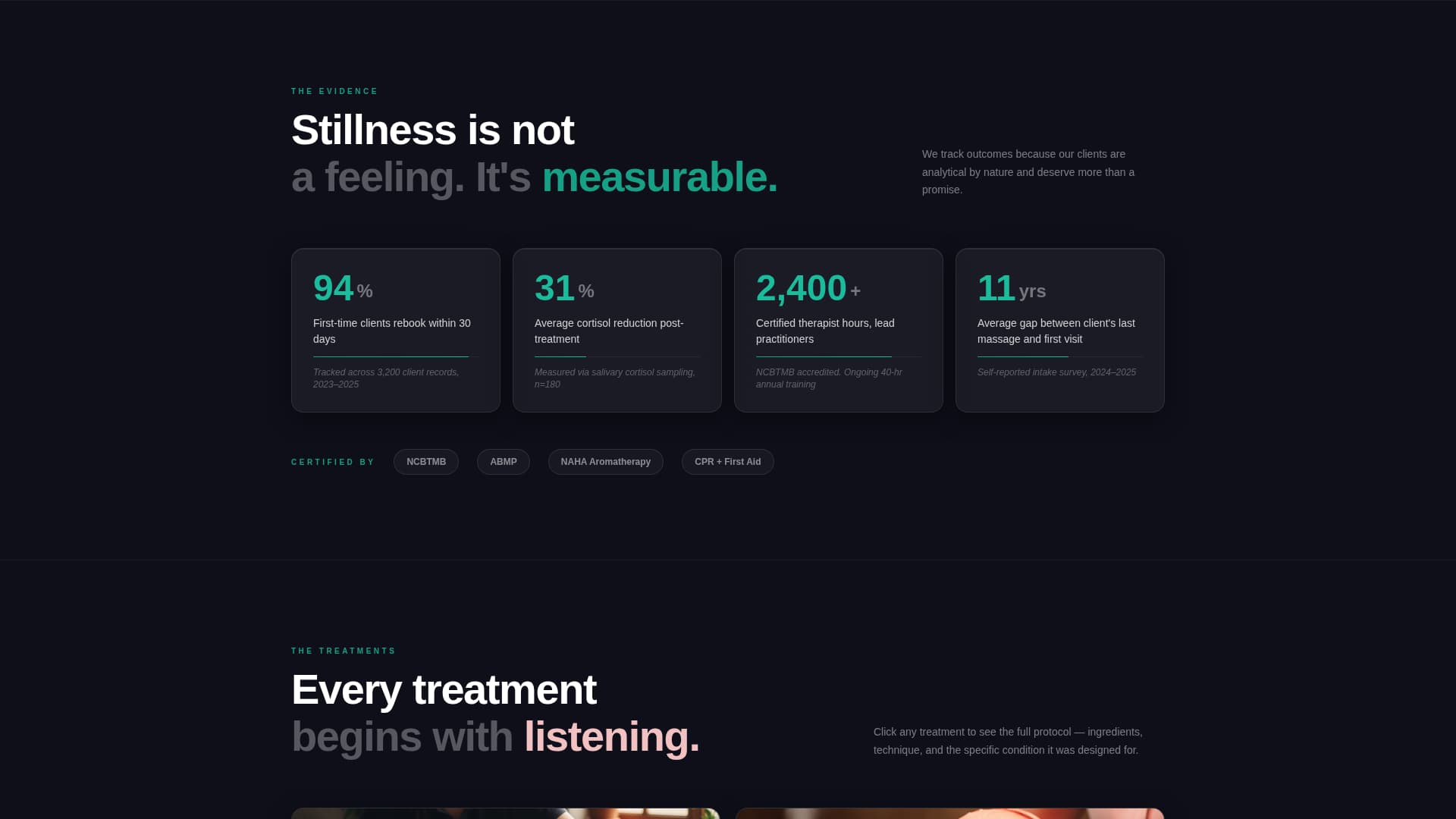 Tranquil — Spa Wellness Landing Page Template