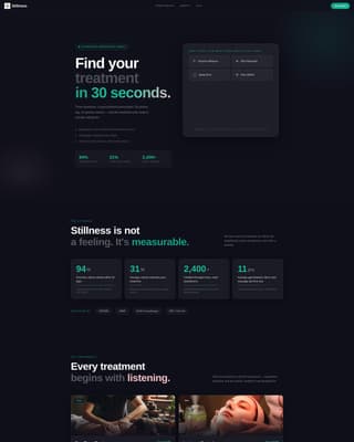 Tranquil — Spa Wellness Landing Page Template