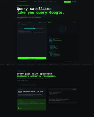 SpaceTech Startup Professional Website Template
