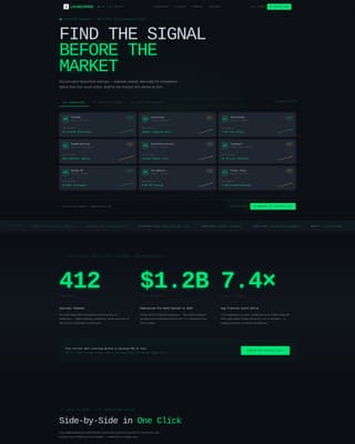 SpaceTech Startup Directory Website Template