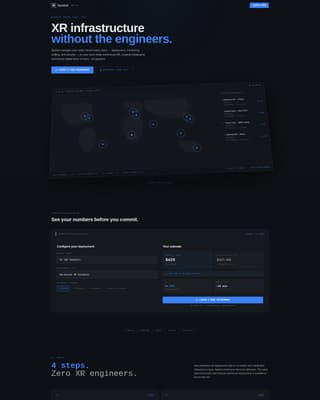Spatial - Powerful Computing Landing Page Template