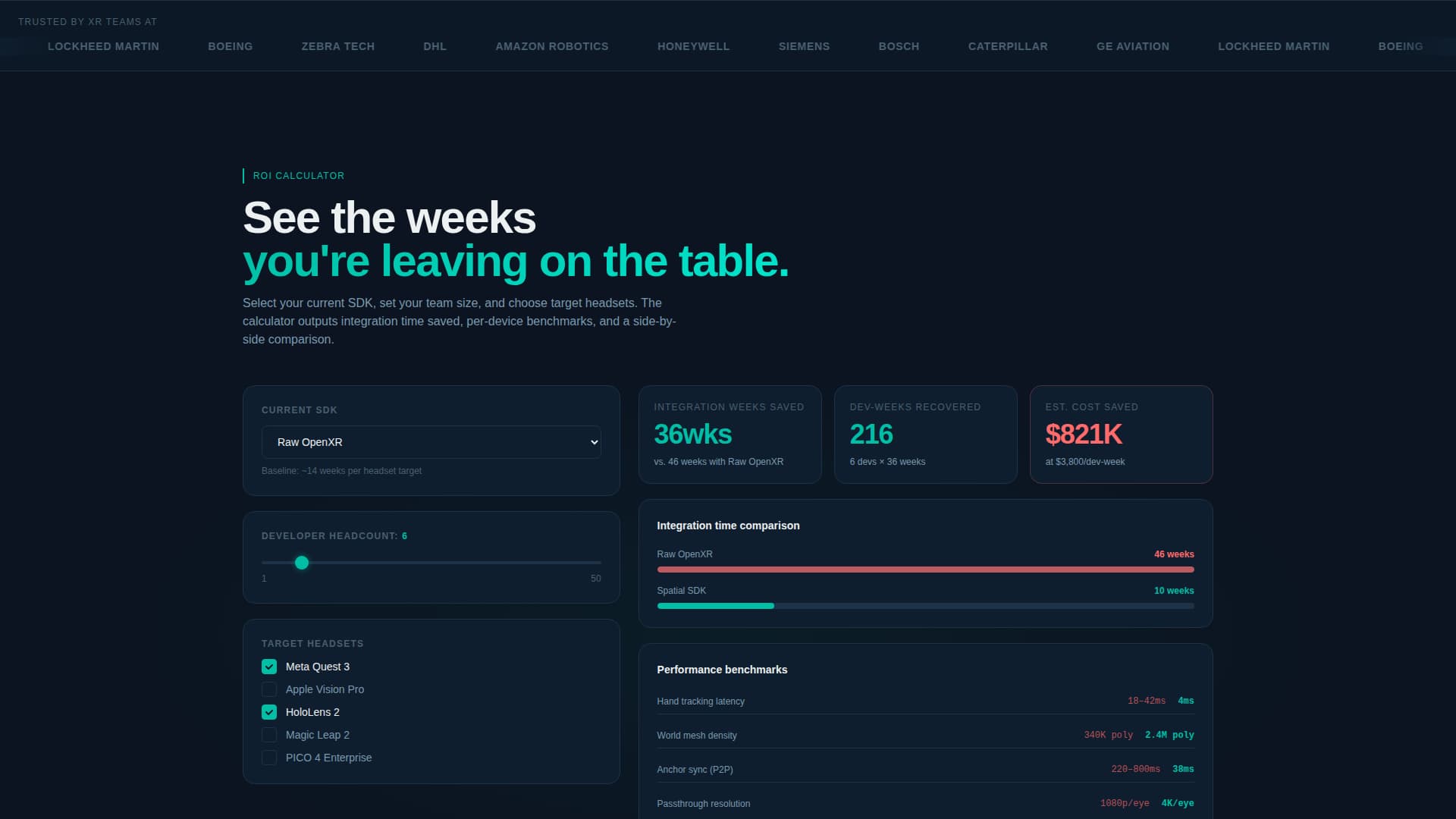 Spatial - Immersive XR Landing Page Template