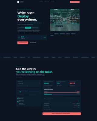 Spatial - Immersive XR Landing Page Template