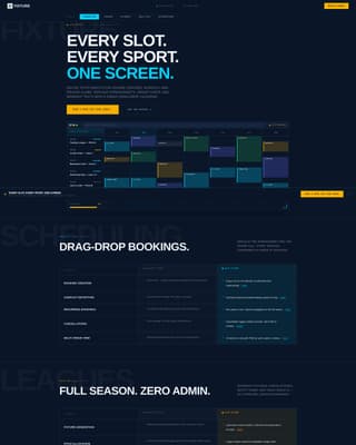 Fixture - Powerful Sportsbooking Landing Page Template