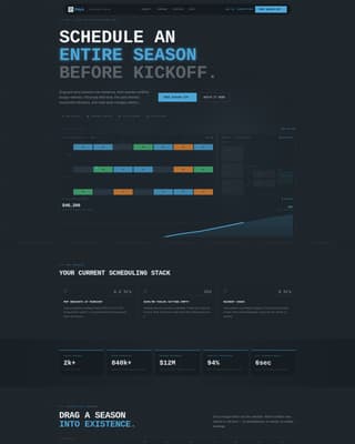 Gamegrid - Powerful Sportsbooking Landing Page Template