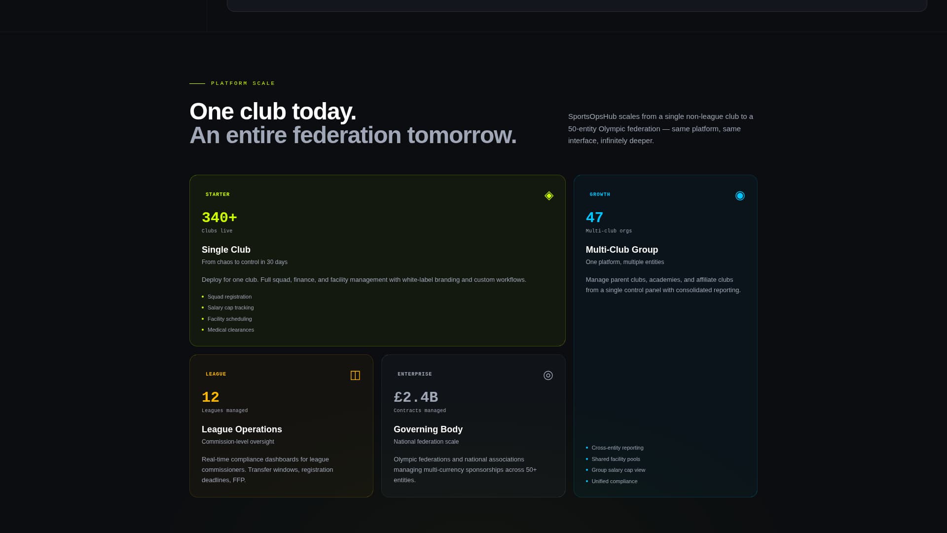 Sportsops - Powerful ERP Landing Page Template