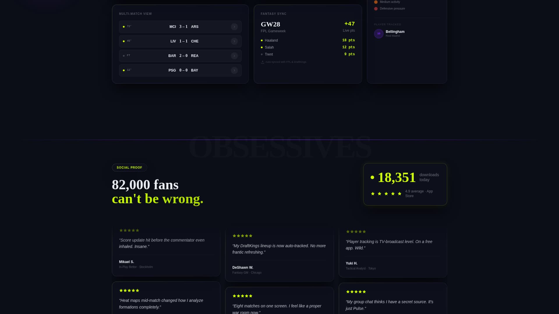 Pulse - Dynamic Sports Landing Page Template