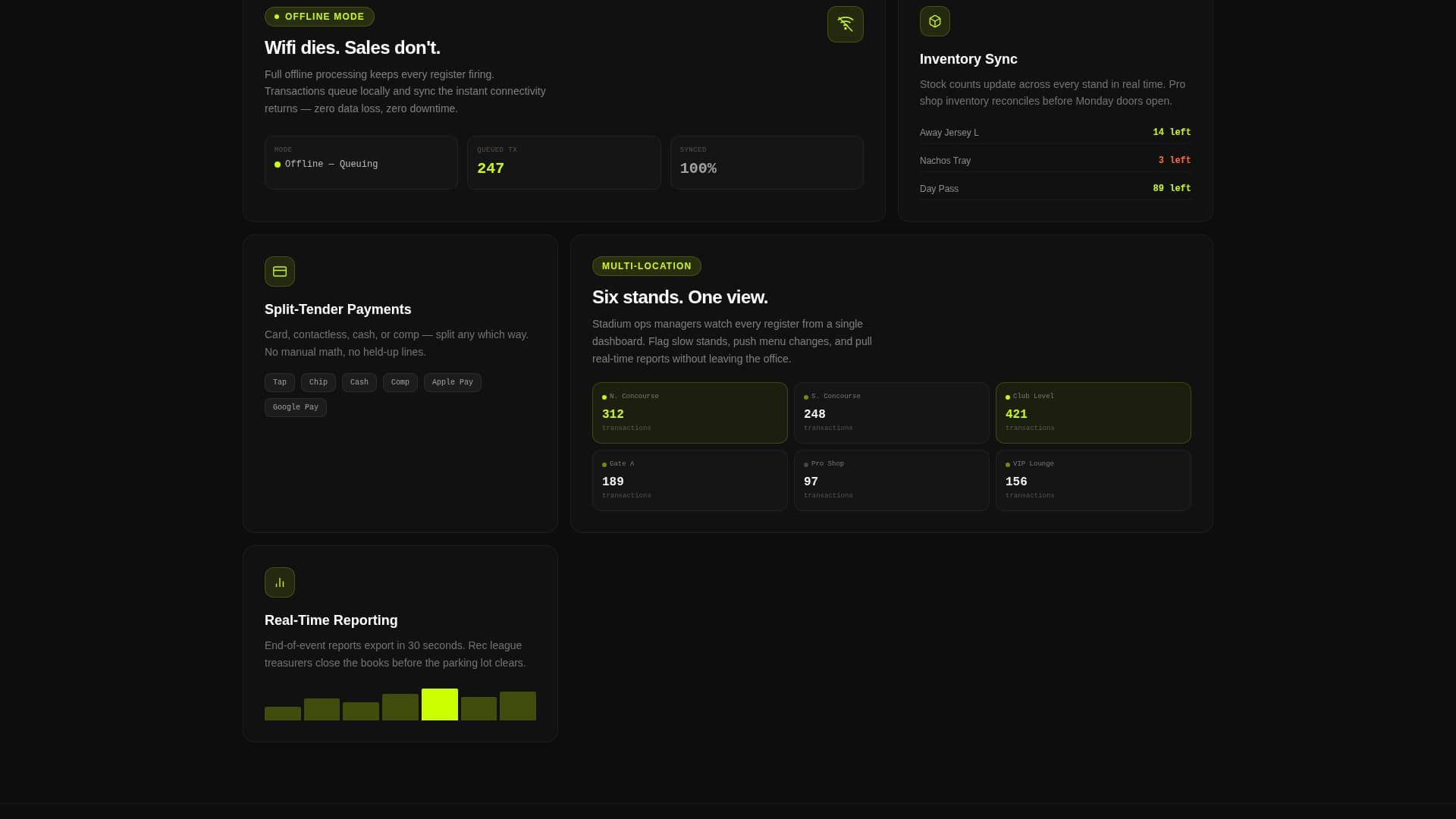 Swipe - Dynamic Sports Landing Page Template
