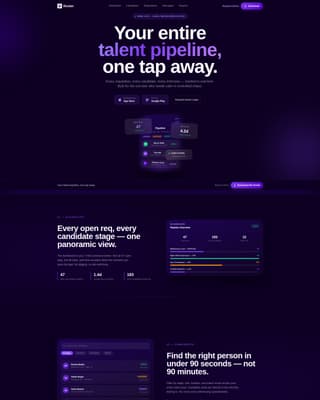 Roster - Powerful Recruiting Landing Page Template
