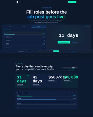 Pipeline - Highvelocity Recruiting Landing Page Template