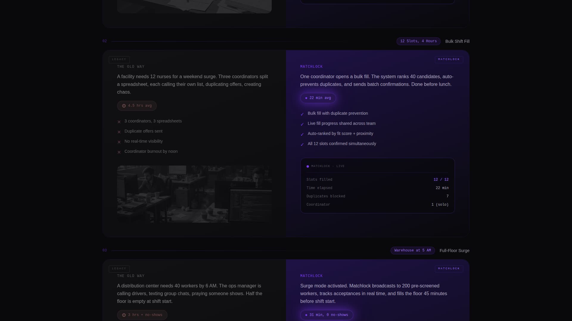 Matchlock - Velocity Staffing Landing Page Template