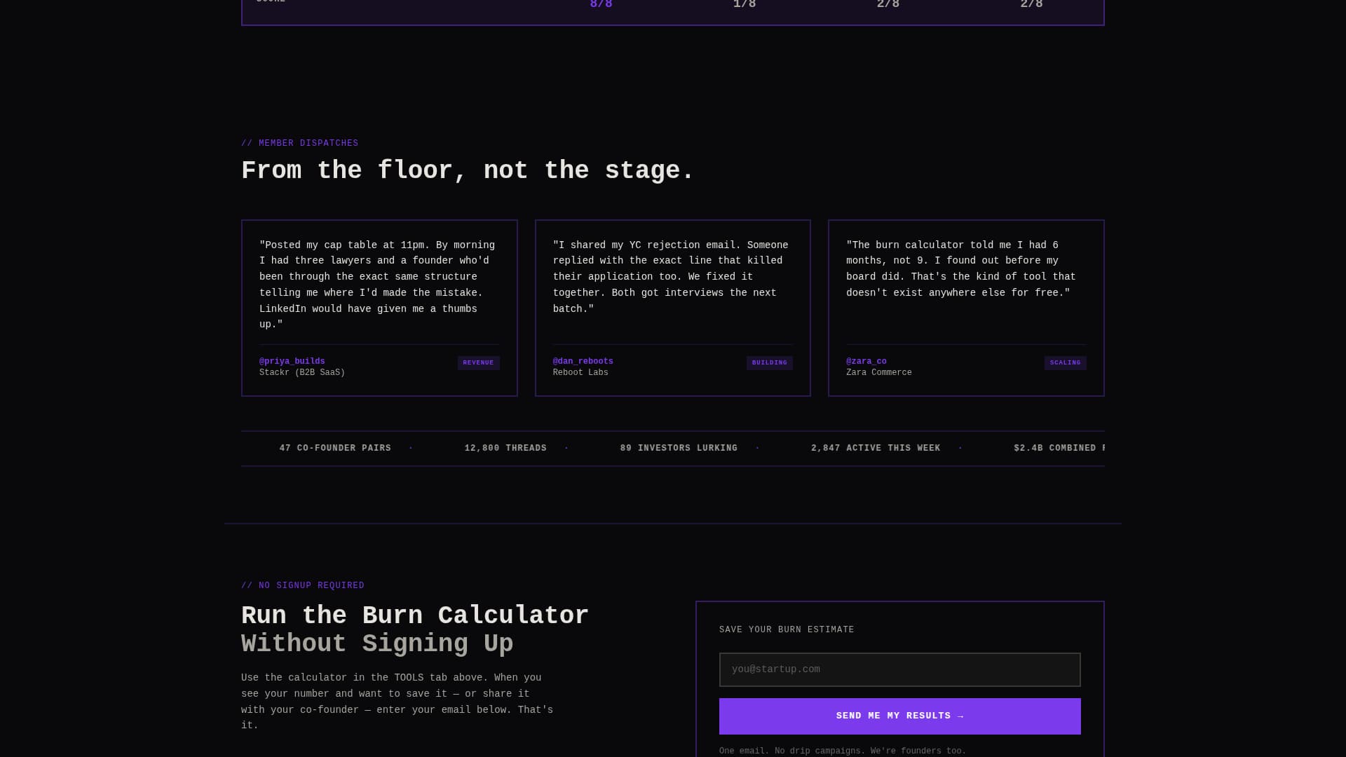 Foundry - Brutalist Startup Landing Page Template