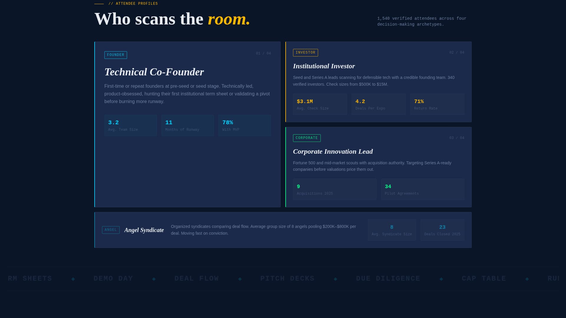 Expoterminal - High Impact Startup Landing Page Template