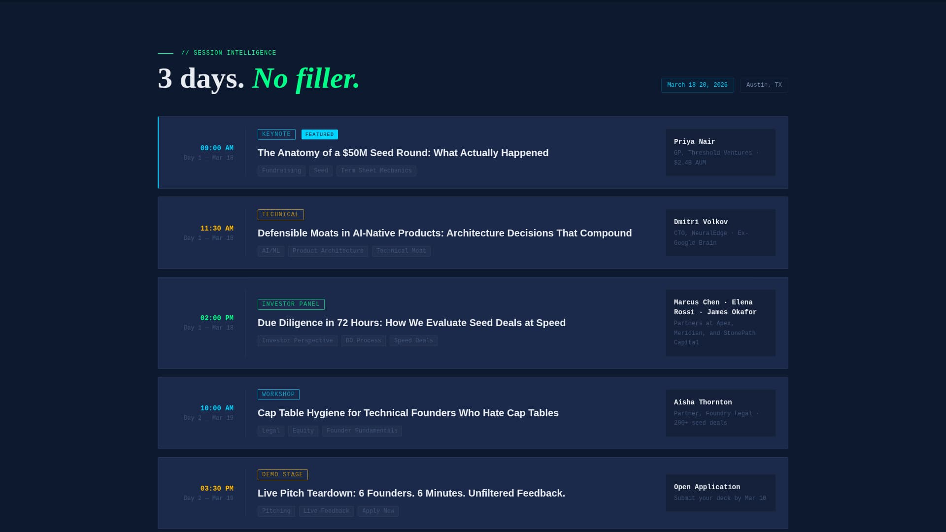 Expoterminal - High Impact Startup Landing Page Template
