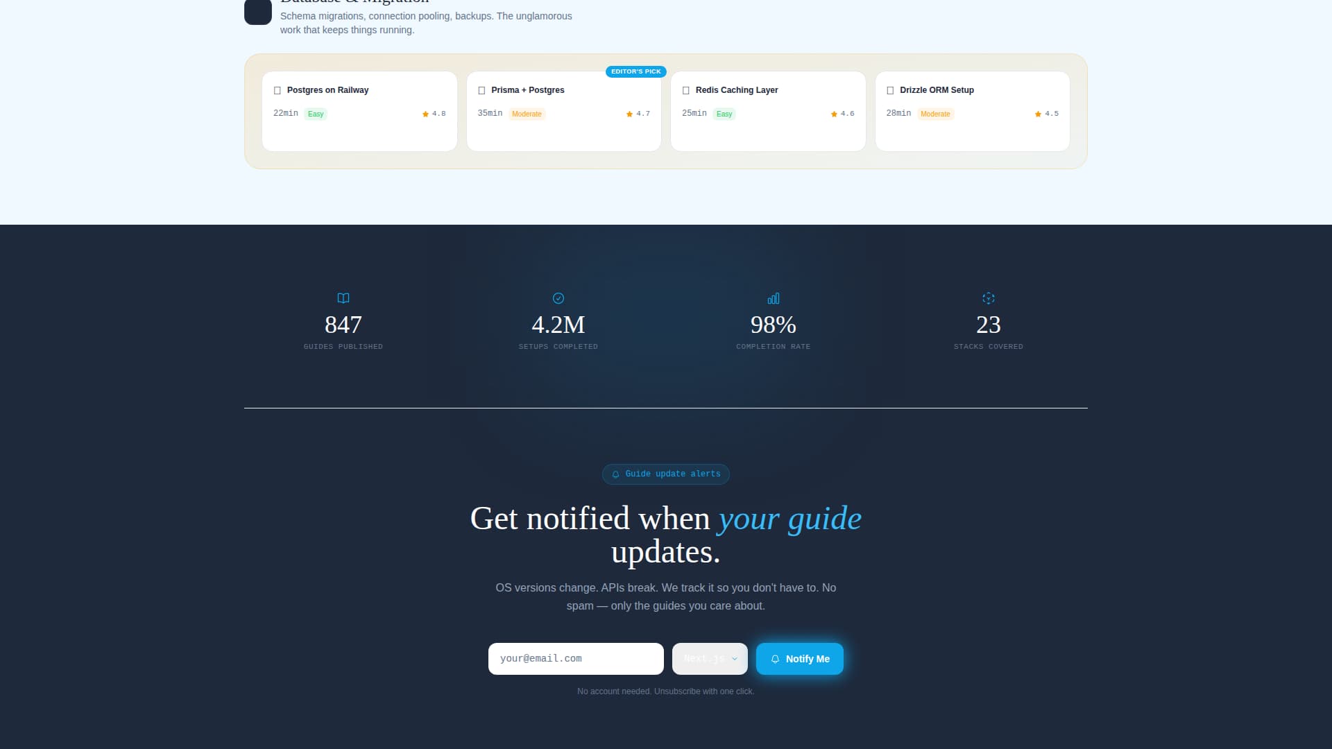 Launchpad - Powerful Setup Landing Page Template