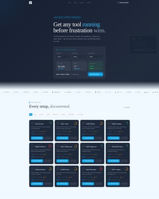 Launchpad - Powerful Setup Landing Page Template