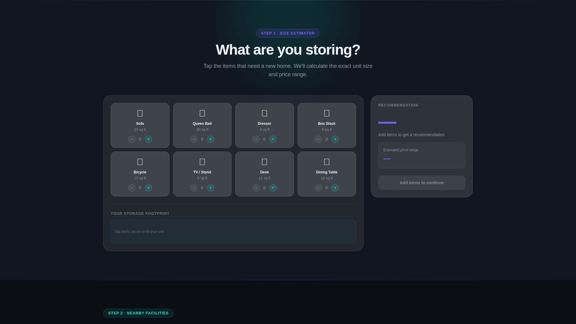 Locker - Powerful Storage Landing Page Template