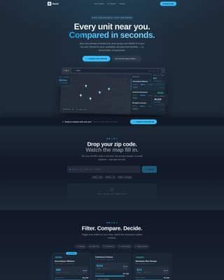 Stash - Instant Storage Landing Page Template