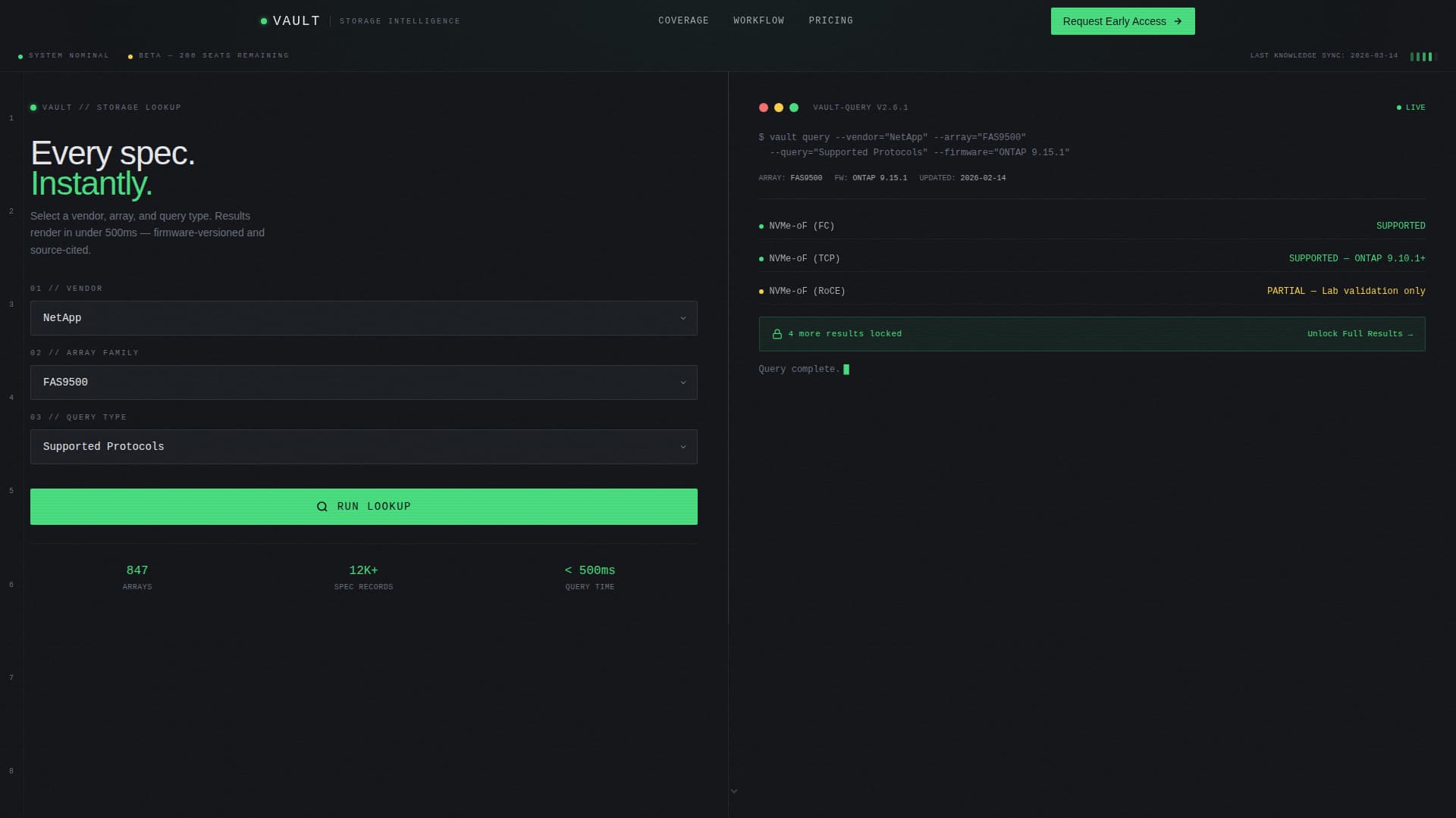 Archive Backup Solution — Landing Page Template