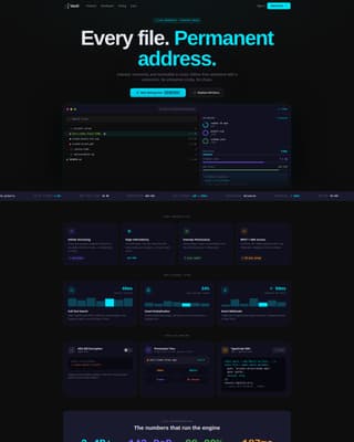 Storage Digital Presence Professional Website Template