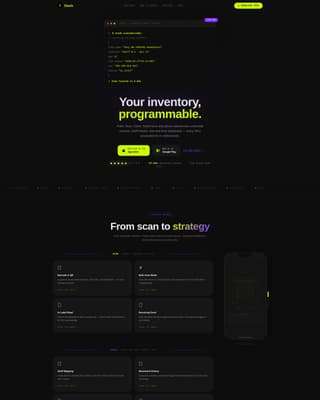 Stash - Dynamic Inventory Landing Page Template