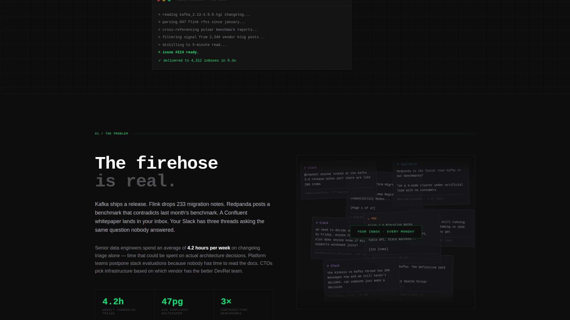 Ingest - Powerful Streamprocessing Landing Page Template