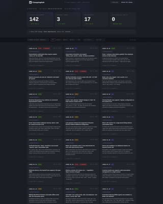 Stripe - High-Converting Changelog Landing Page Template