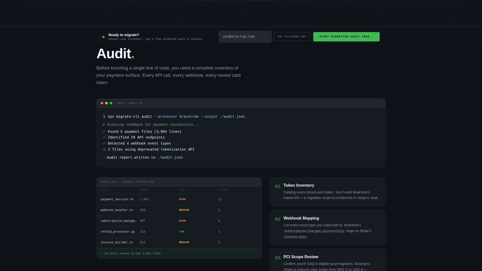 Stripe Documentation Cost Calculator Website Template