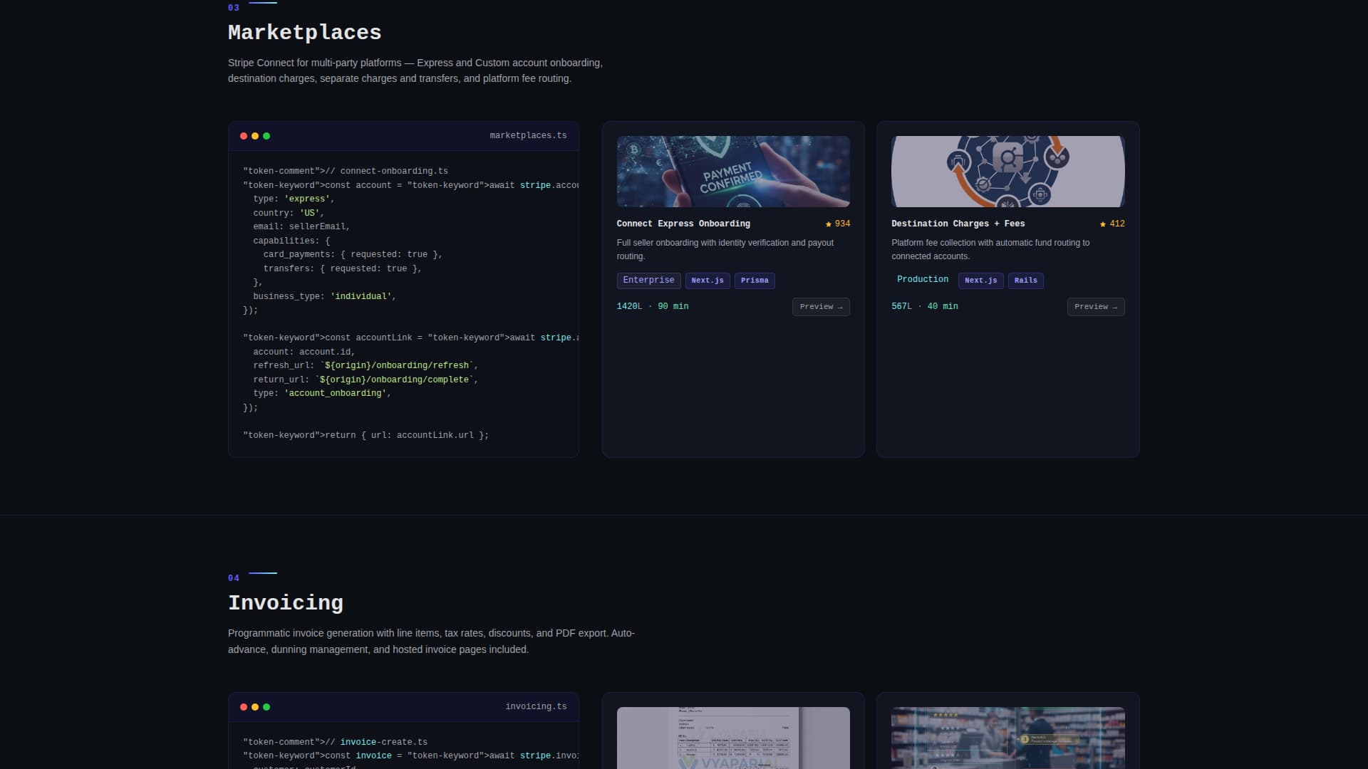Stripe - Production-Ready Payment Landing Page Template